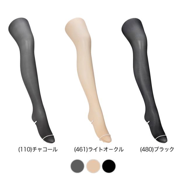 アツギ タイツ 30デニール 薄手 レディース ゆったりサイズ 2足組 JJM-L (在庫限り)