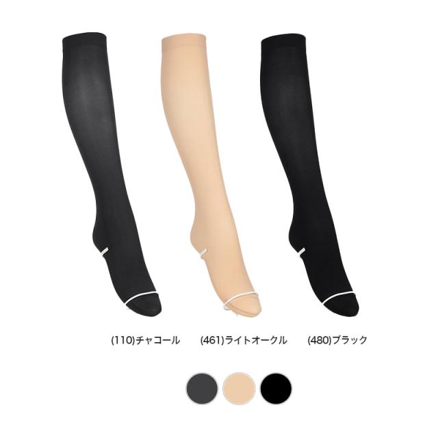 タイツ アツギ ATSUGI TIGHTS 60デニール ひざ下丈タイツ 2足組 22-25cm (在庫限り)