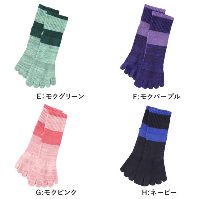 グンゼ アクティブスタイル 5本指ソックス レディース ショートソックス 2足セット 23-25cm