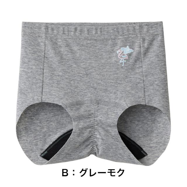 グンゼ サニタリーショーツ ジュニア 生理用ショーツ 子供 足ぐり縫い目なし 羽根つき 綿 140cm〜165cm