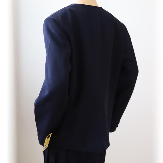 学生服 男女兼用 イートン学生服上衣 ダブル型(A体) 115cmA〜170cmA (送料無料) (取寄せ)