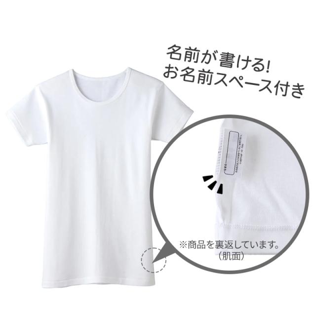 グンゼ 子供 肌着 半袖 男の子 綿100% 厚地 丸首シャツ 襟あき広め 2枚組 100cm〜160cm (在庫限り)