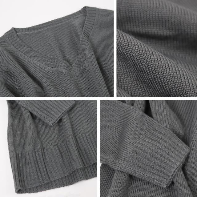 スクールセーター 女子 高校生 制服 ニット セーター 学生 Vネック S〜3L