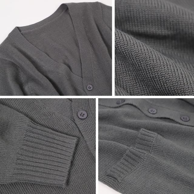 スクールカーディガン 女子 高校生 ウール 暖かい 洗える S〜3L