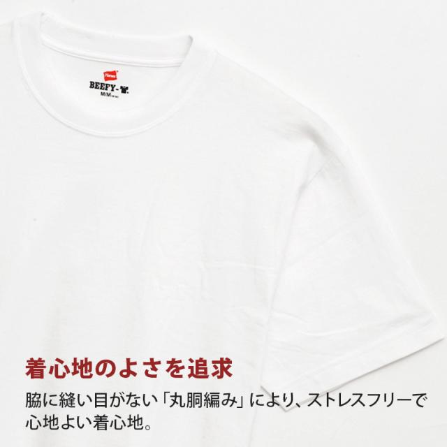 ヘインズ ビーフィー Tシャツ 大きいサイズ メンズ hanes beefy XXL・3XL パックT
