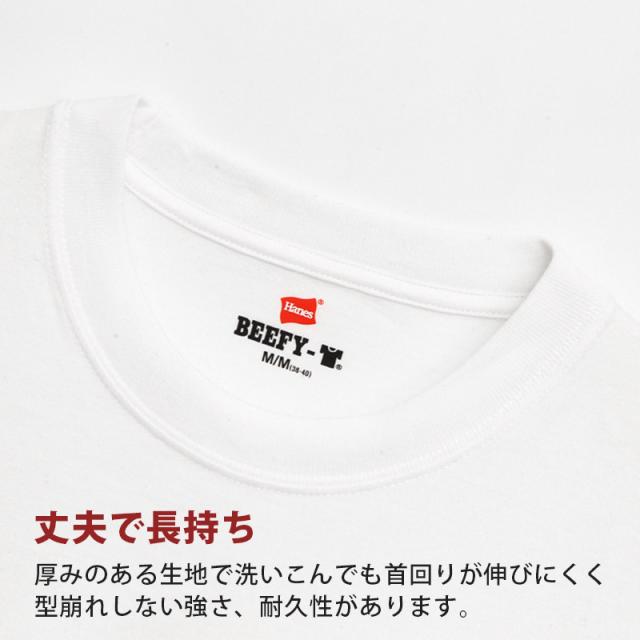 ヘインズ ビーフィー Tシャツ 大きいサイズ メンズ hanes beefy XXL・3XL パックT