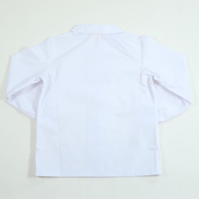 女子ベタ衿 長袖ブラウス 120cmA〜160cmA (取寄せ)