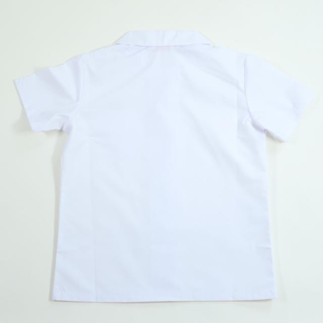 女子ベタ衿 半袖ブラウス 120cmA〜160cmA (取寄せ)