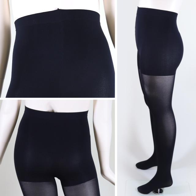 ゆったり タイツ 80デニール お腹パイル 3L-4L〜5L-6L