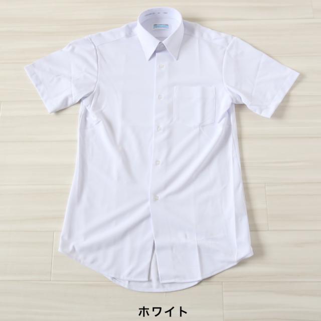 トンボ スクールシャツ 男子 半袖 ストレッチ ニット 学生服 シャツ SS〜BEL