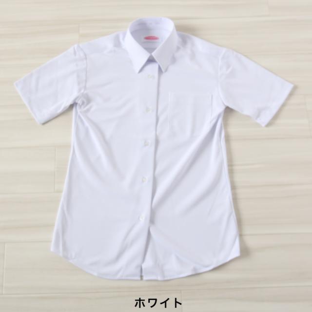 トンボ スクールシャツ 女子 半袖 ストレッチ ニット 学生服 シャツ SS〜BEL