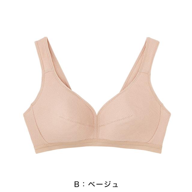 グンゼ スポーツブラ 綿混 ノンワイヤーブラジャー M〜LL
