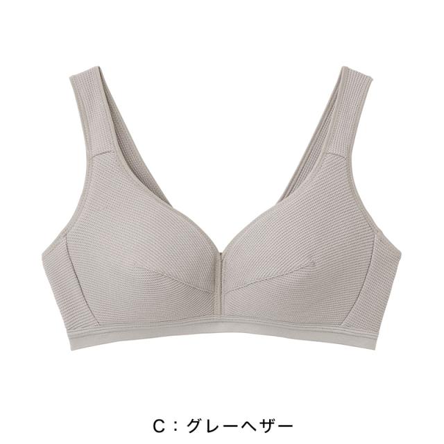 グンゼ スポーツブラ 綿混 ノンワイヤーブラジャー M〜LL