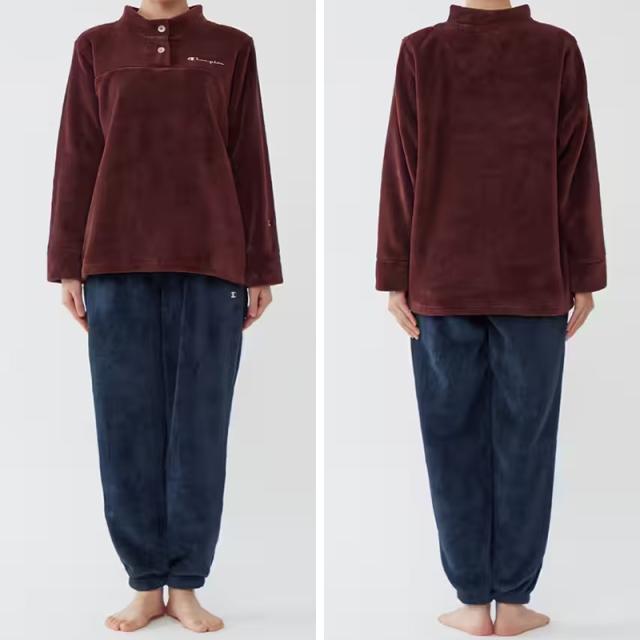 グンゼ チャンピオン レディース ボア パジャマ M〜LL (送料無料) (在庫限り)