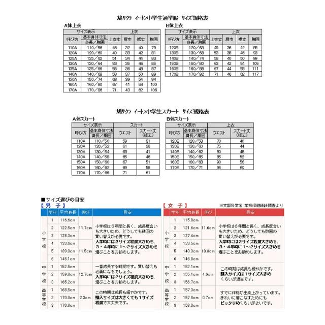 小学生 女子 制服 上下セット スカート 紺 洗える 撥水 形態安定 16本車ヒダ A体 120cmA・130cmA (送料無料) (取寄せ)
