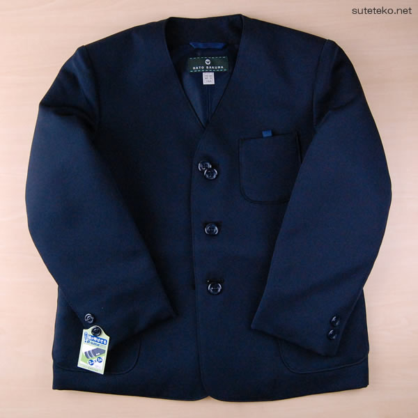 イートン学生服 女子上下セット 16本車ヒダスカート 120cmB〜160cmB (送料無料) (取寄せ)