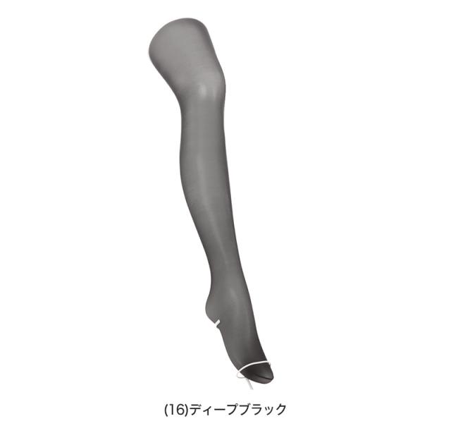 アスティーグ 黒 ストッキング レディース パンスト 25デニール S-M〜L-LL