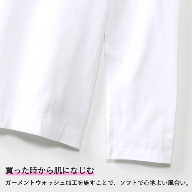 レディース tシャツ 長袖 クルーネック カットソー 綿100% ヘインズ ジャパンフィット 2枚組 M・L