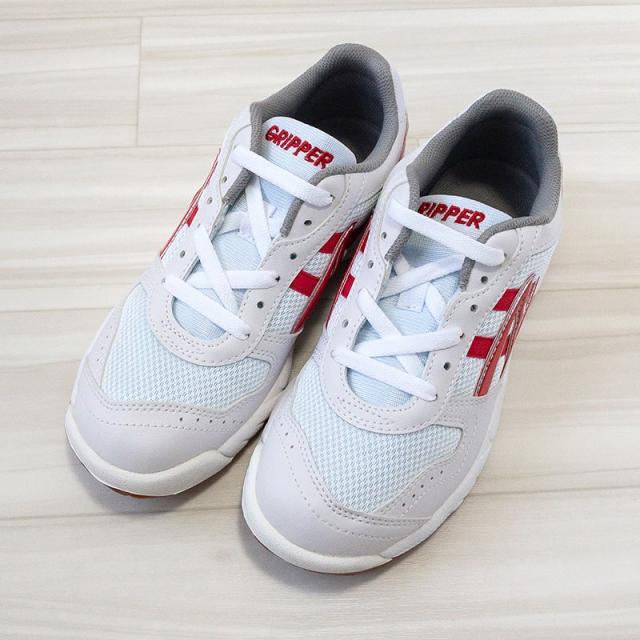 キッズ 内履き 上履き 校内履き 学校 白 21.5cm〜31cm (取寄せ)