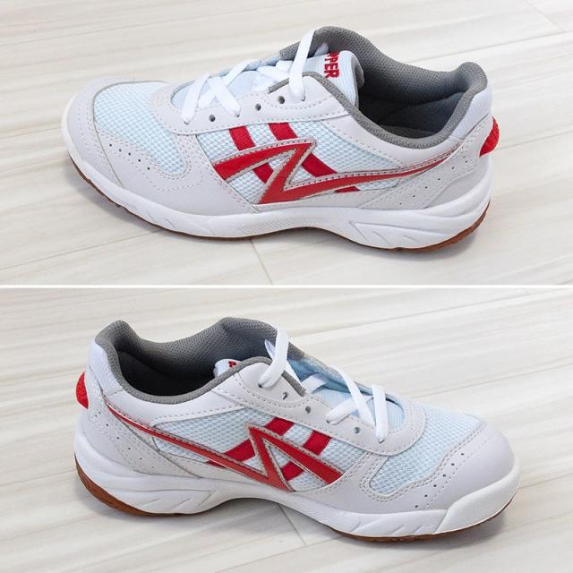 キッズ 内履き 上履き 校内履き 学校 白 21.5cm〜31cm (取寄せ)