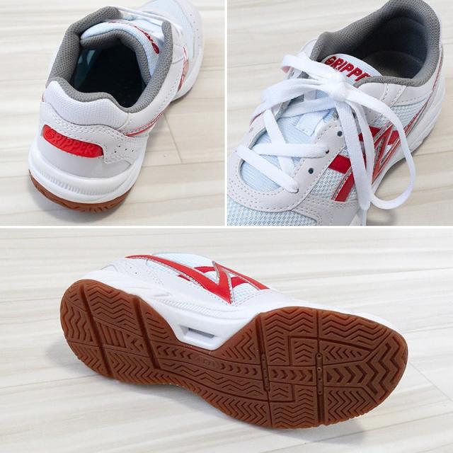 キッズ 内履き 上履き 校内履き 学校 白 21.5cm〜31cm (取寄せ)