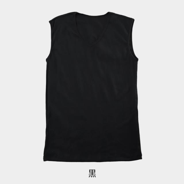 インナー メンズ ノースリーブ 綿100% vネック tシャツ 大きいサイズ 3L〜4L