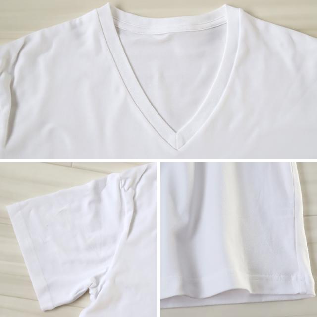Tシャツ Vネック メンズ 半袖 大きいサイズ 3L・4L