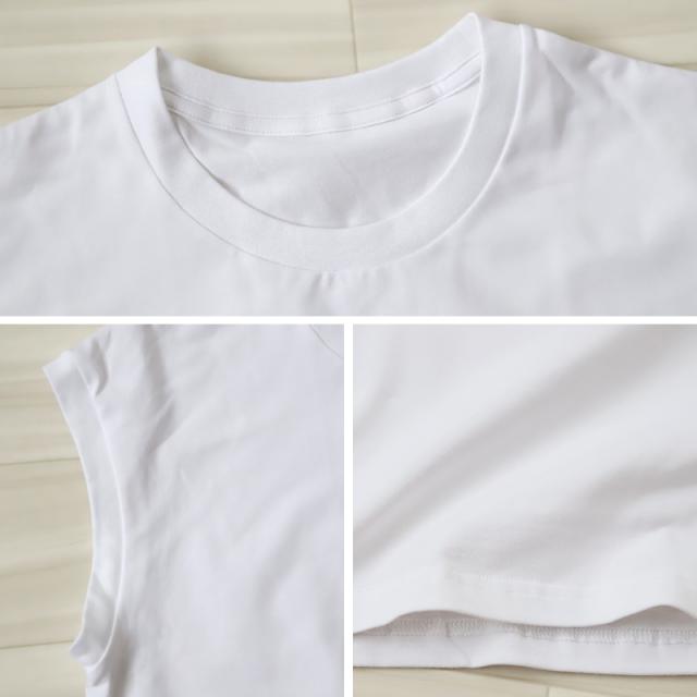 ノースリーブ メンズ インナー tシャツ 綿 スリーブレス クルーネック サーフシャツ S〜LL