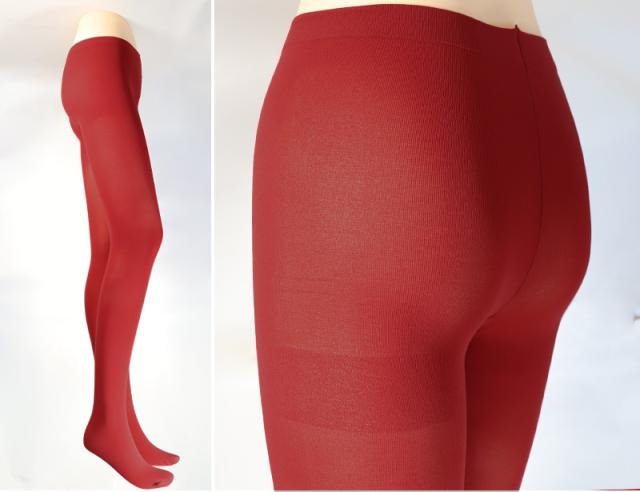 カラータイツ レディース 80デニール 3L 4L