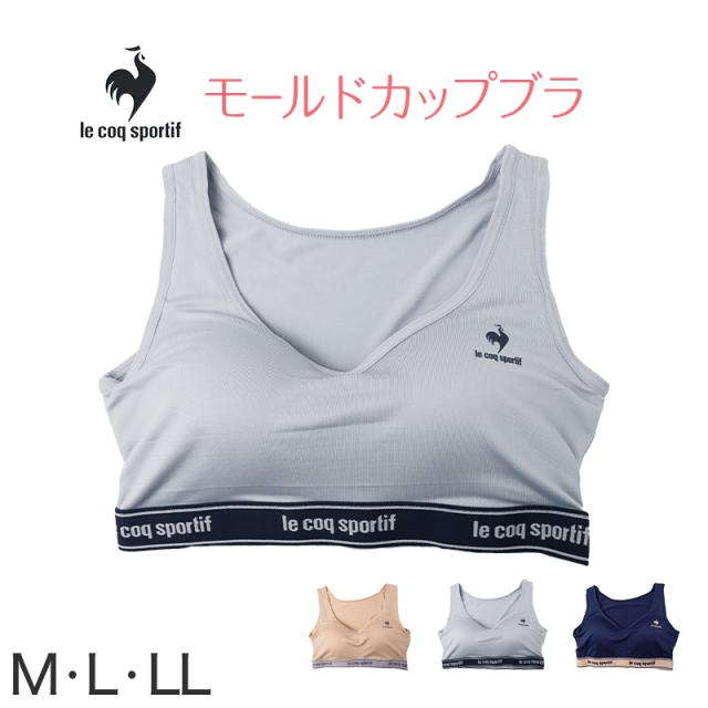 レディース スポーツブラ ハーフトップ ノンワイヤーブラ ブラジャー M L LL