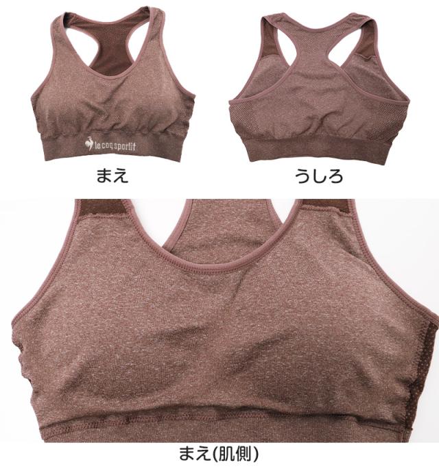 レディース スポーツブラ スポブラ ハーフトップ ノンワイヤーブラ ブラジャー M L LL