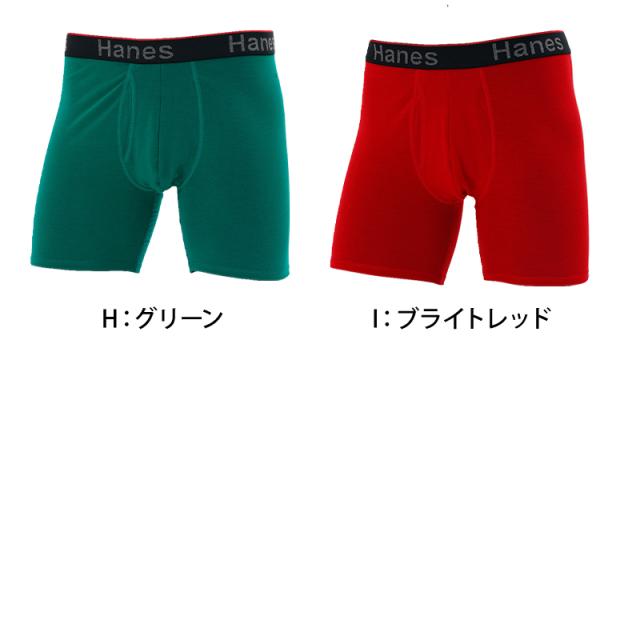 ボクサーブリーフ ボクサーパンツ メンズ 男性下着 無地 ヘインズ 股間ポケット 吸汗速乾 抗菌防臭 伸びる M〜LL