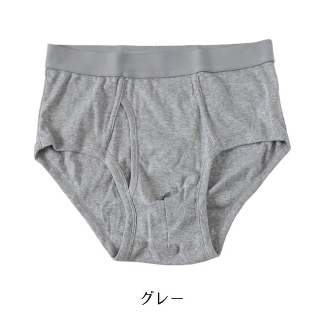 ブリーフ メンズ パンツ 綿100% スタンダード 前開き 3L・4L