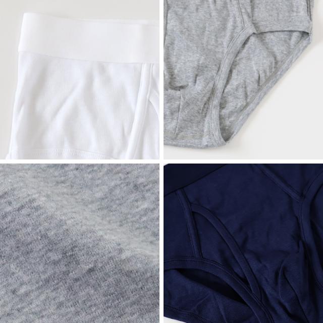 セミビキニブリーフ メンズ ブリーフ 綿100% 前開き S〜LL