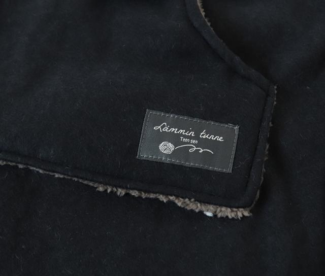 巻きスカート 防寒 ラップスカート 裏ボア ボア スカート 裏起毛 M-L (在庫限り)