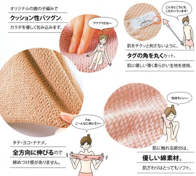 エトワール841 鹿の子編み ショーツ レディース 5枚セット 綿 LL