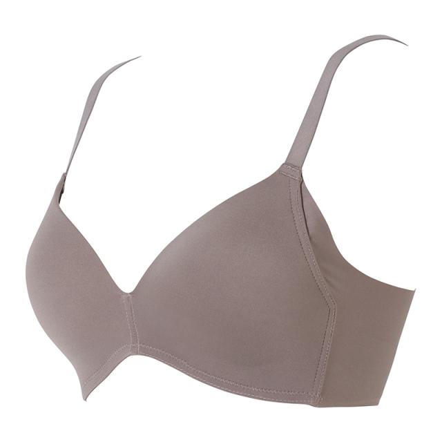 ノンワイヤーブラ ブラジャー モールドカップ ノンワイヤー アツギ シームレス レディース M〜LL