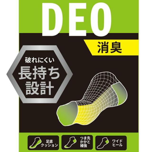 アディダス 靴下 ショートソックス メンズ 足底パイル 3足組 24-26〜28-30cm