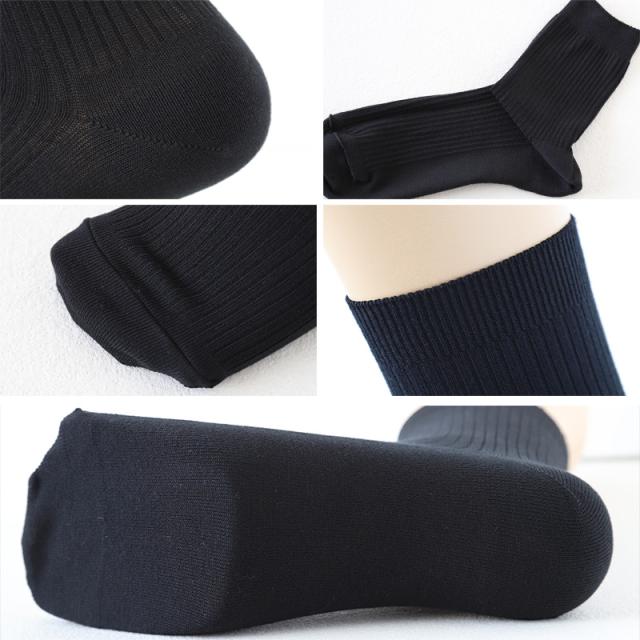 ビジネスソックス メンズ 靴下 薄手 クルー丈 ソックス ファブリーズ 2足組 25-27cm