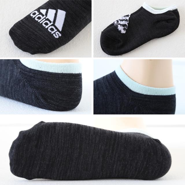 アディダス 靴下 キッズ スニーカー丈ソックス 子供 3足組 19-21cm〜22-24cm (在庫限り)