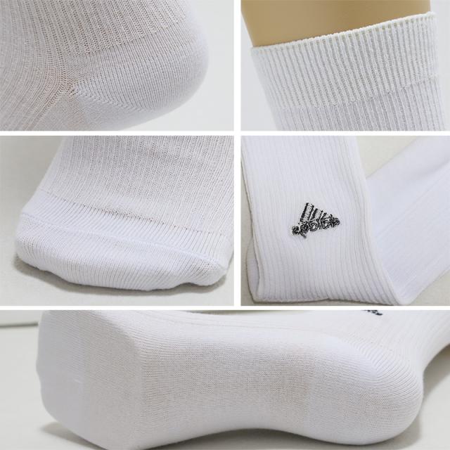 靴下 子供用 ソックス ジュニア 男子 女子 アディダス 3足組 19-21cm/23-25cm