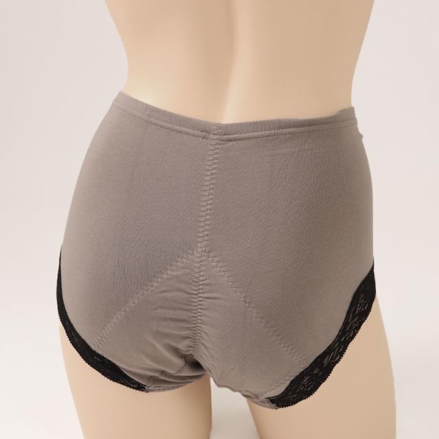 お腹二重 あったか 昼用 サニタリー ショーツ M〜LL