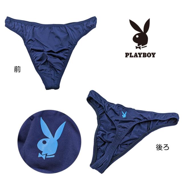 メンズ tバック Tバック ナイロン PLAYBOY セクシー メンズインナー 男性下着 M・L