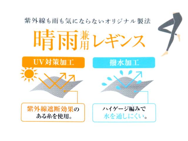 グンゼ レギンス 10分丈 レディース ズレない UV対策 50デニール M〜LL (在庫限り)