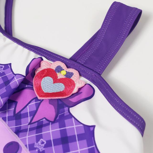 プリキュア 変身 水着 女の子 ワンピース キミとアイドルプリキュア 100〜120cm (送料無料) (在庫限り)