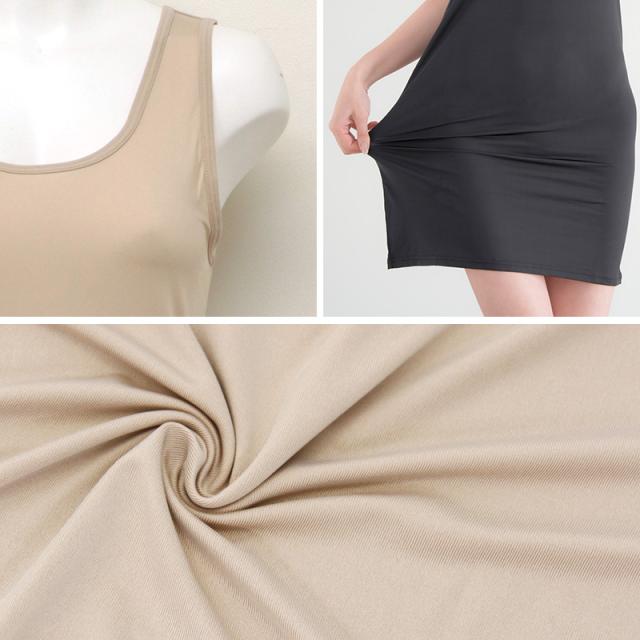 スリップ タンクトップ ロング 透けない レディース 85cm丈 S M L LL