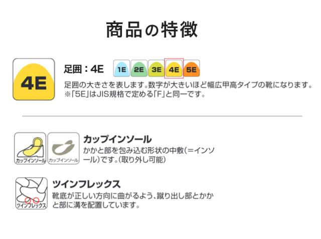 通学 スニーカー 学生 4E 白スニーカー 黒 靴 シューズ 22cm〜30cm (取寄せ)