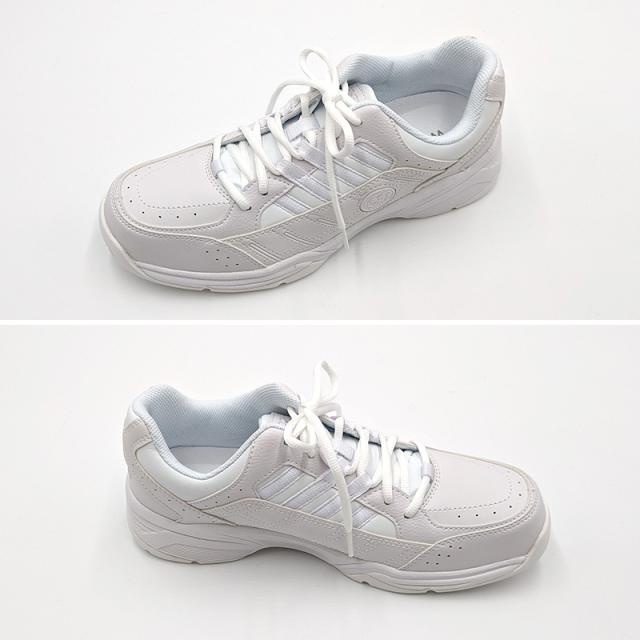 通学 スニーカー 学生 4E 白スニーカー 黒 靴 シューズ 22cm〜30cm (取寄せ)