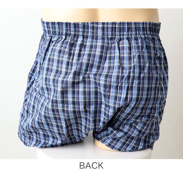 メンズ トランクス 綿100 2枚組 下着 パンツ 前開き おしゃれ かっこいい インナー M〜5L