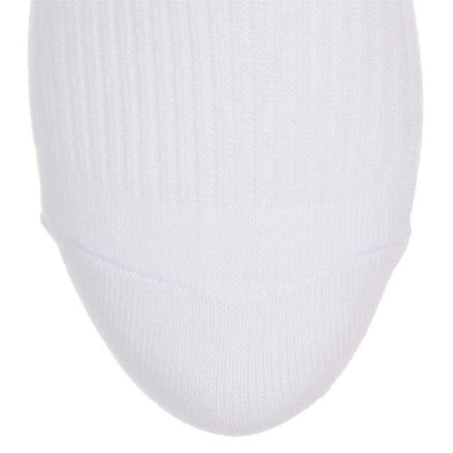 靴下 白 キッズ ソックス クルーソックス リブ クルー丈 子供 ジャストクルー 3足組 22-24cm・24-26cm